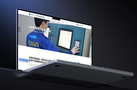 用4万预算帮助企业打造领先同行5年的官网｜青藤建站 × 中陇天案例